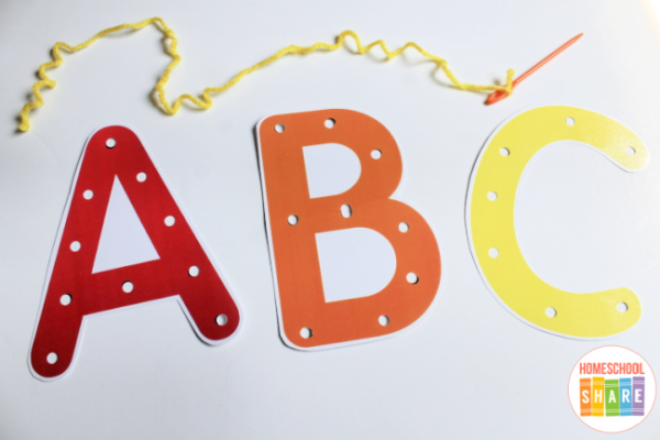 alphabet-lacing-cards-homeschool-share