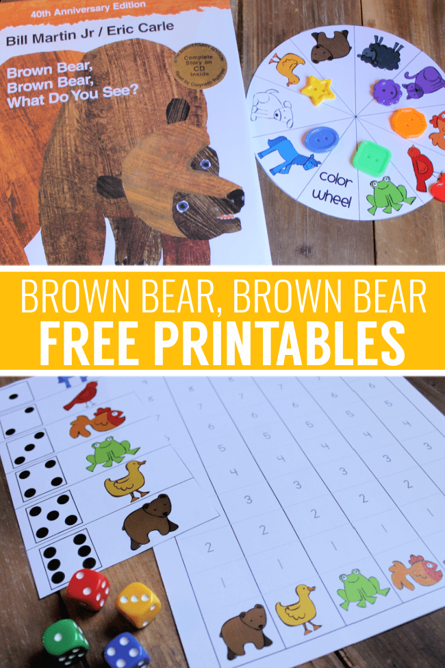 Brown Bear Brown Bear What Do You See Printable Mini Book