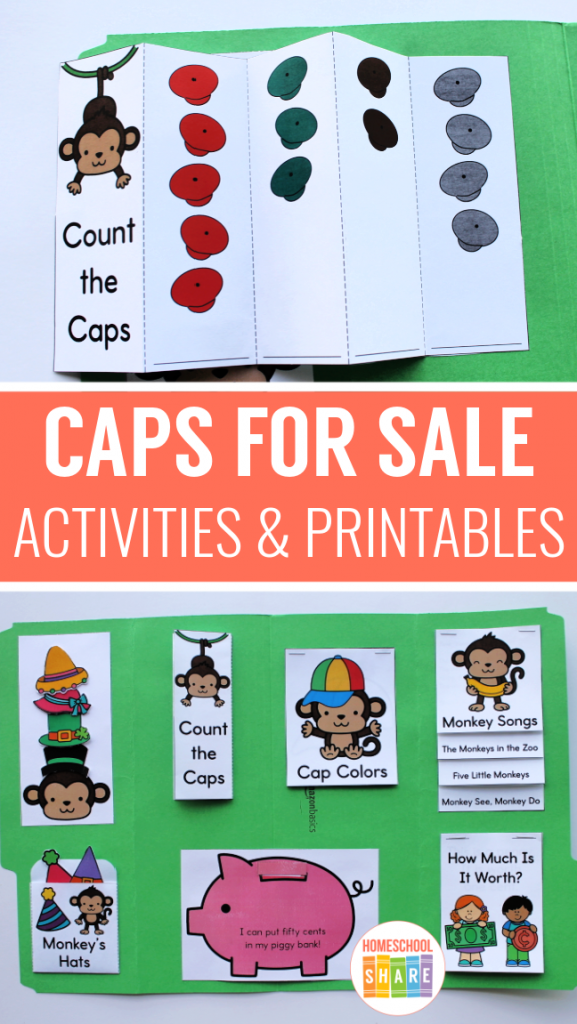 Free Printable Worksheets For Caps For Sale