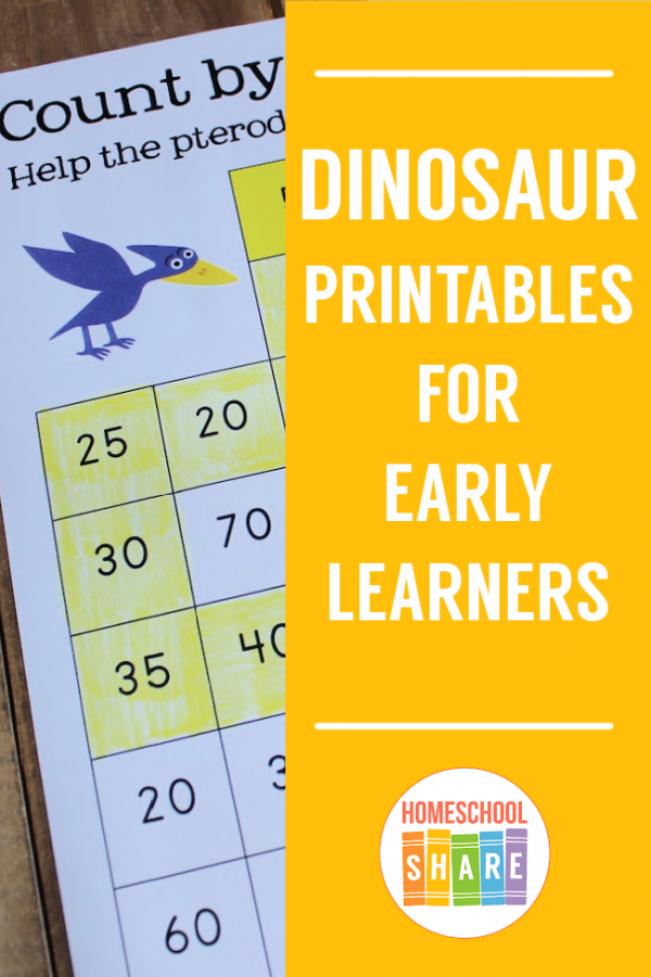 Dinosaur Dig Printables - Homeschool Share