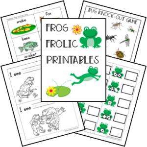 Frog Preschool Pattern Worksheets - Homeschool Share