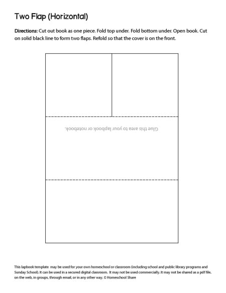 biography lapbook template free