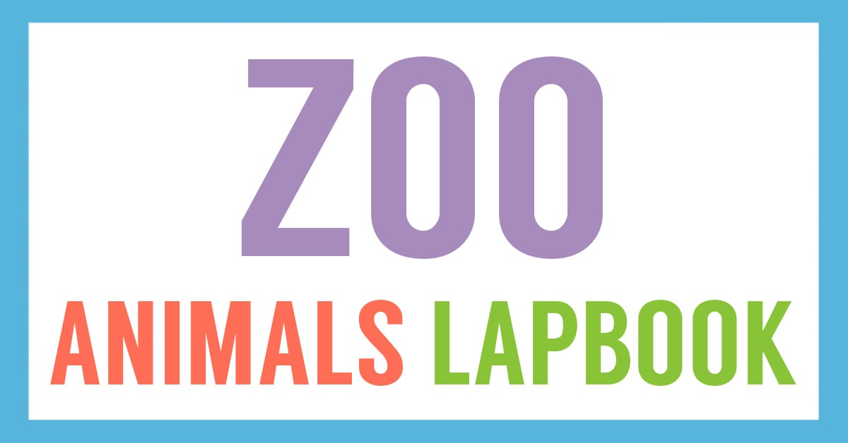 Zoo Lapbook - Homeschool Share