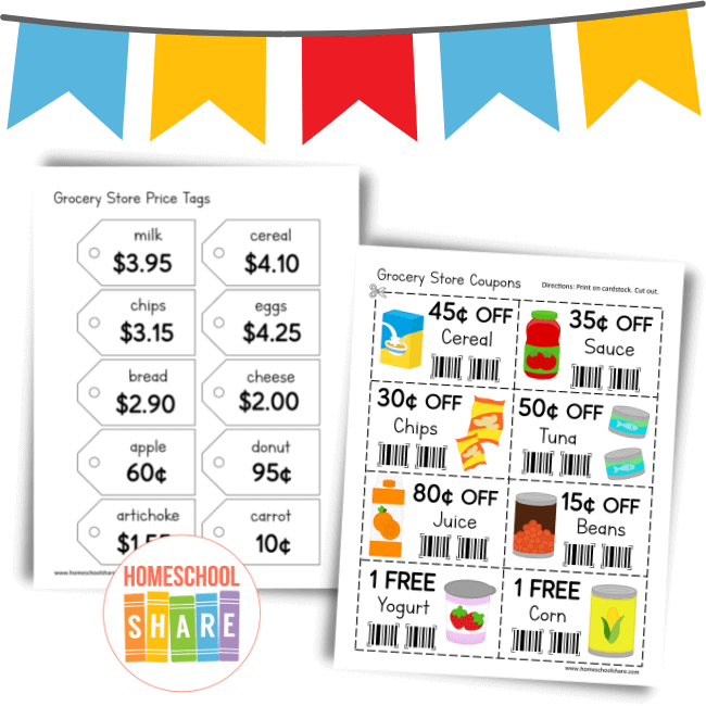 Pretend Play Grocery Store Homeschool Share