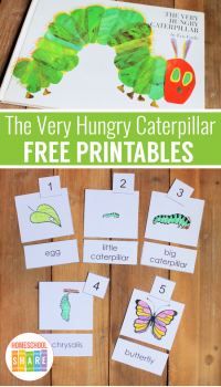The Very Hungry Caterpillar Printables - Homeschool Share