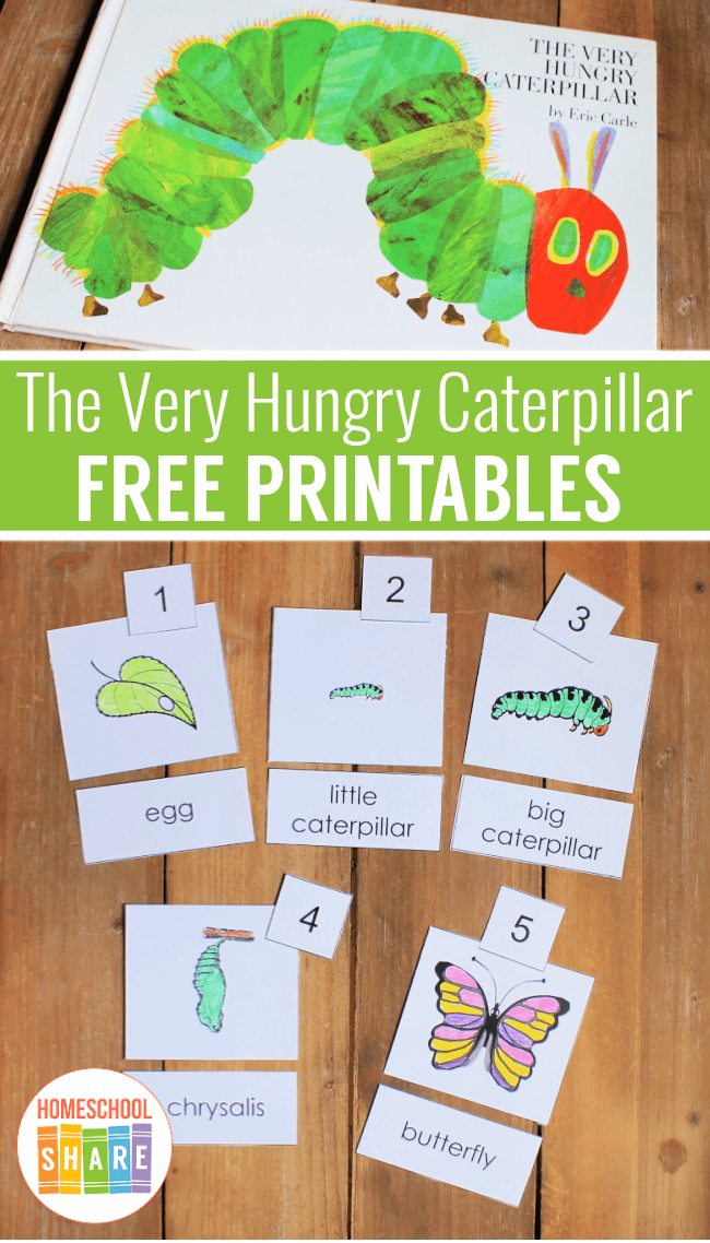 The Very Hungry Caterpillar Printables Homeschool Share The very hungry caterpillar printables homeschool share