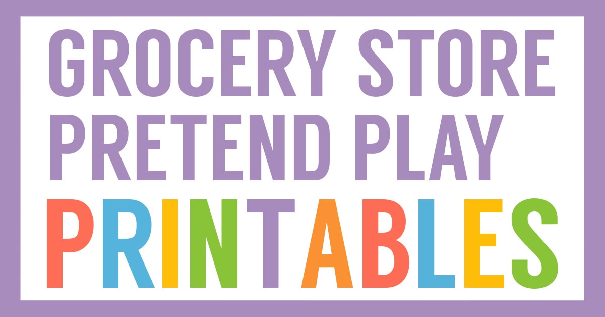 Pretend Play Grocery Store Homeschool Share