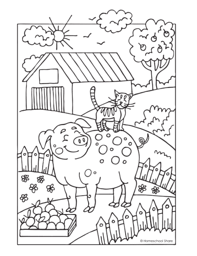 83 Coloring Pages Domestic Animals  HD