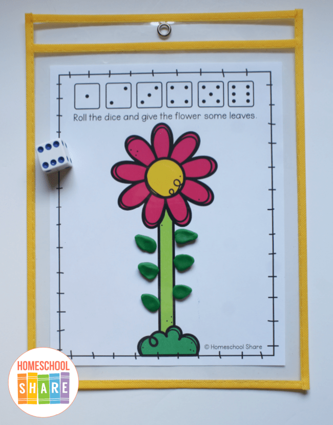 Flower Matching Game - Homeschool Share