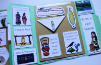 If You Lived with the Iroquois Lapbook - Homeschool Share