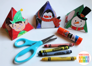 Free Printable Christmas Craft for Kids - Homeschool Share