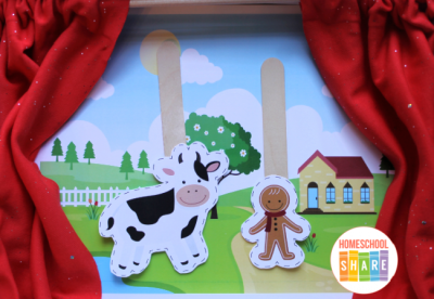 Gingerbread Man Popsicle Puppets - Homeschool Share