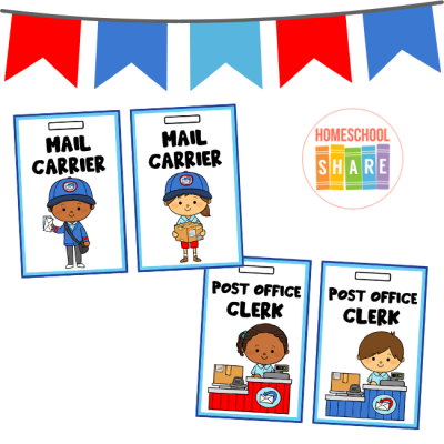 Post Office Pretend Play Printables - Homeschool Share