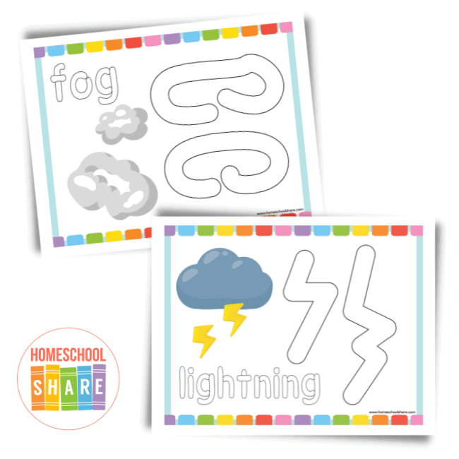 Weather Playdough Recipe and Mat Pack 🌡 ☁️️ 🌞 