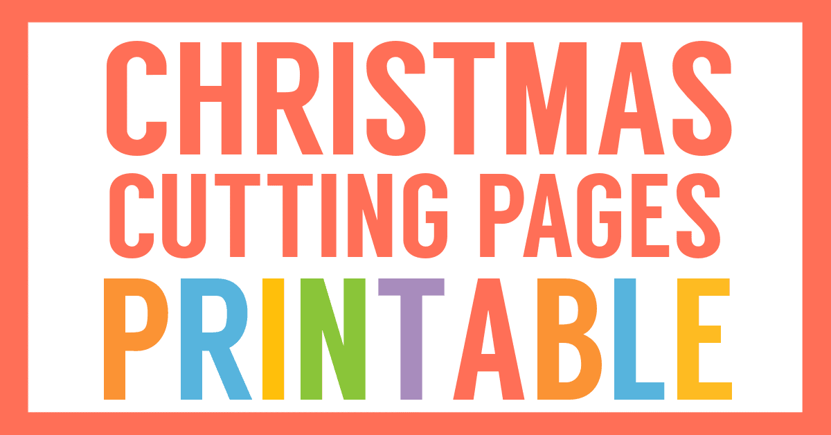 Christmas Scissors Skills Practice for Kids (free) – Free Preschool  Printables