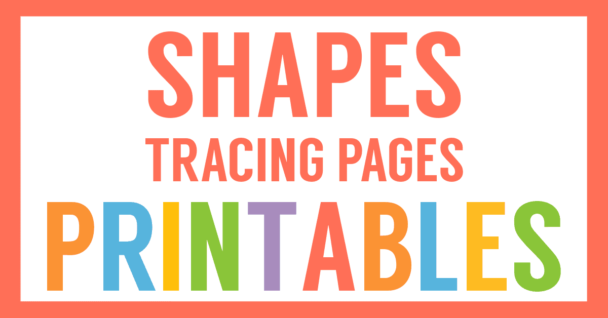 Preschool Shapes Worksheets  Free Printable Shapes Worksheets