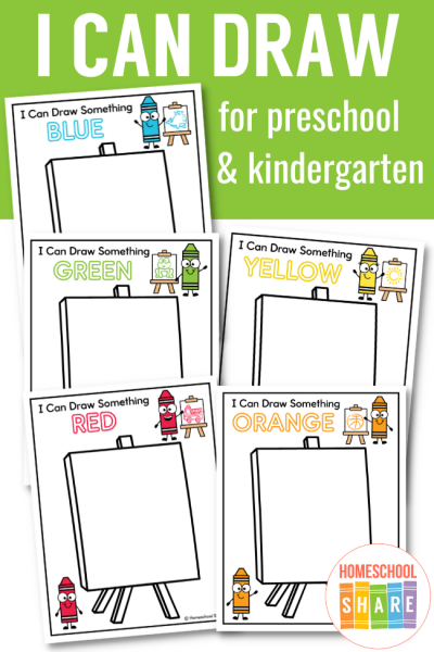 Easy Drawing Activity for Kindergarten - Homeschool Share