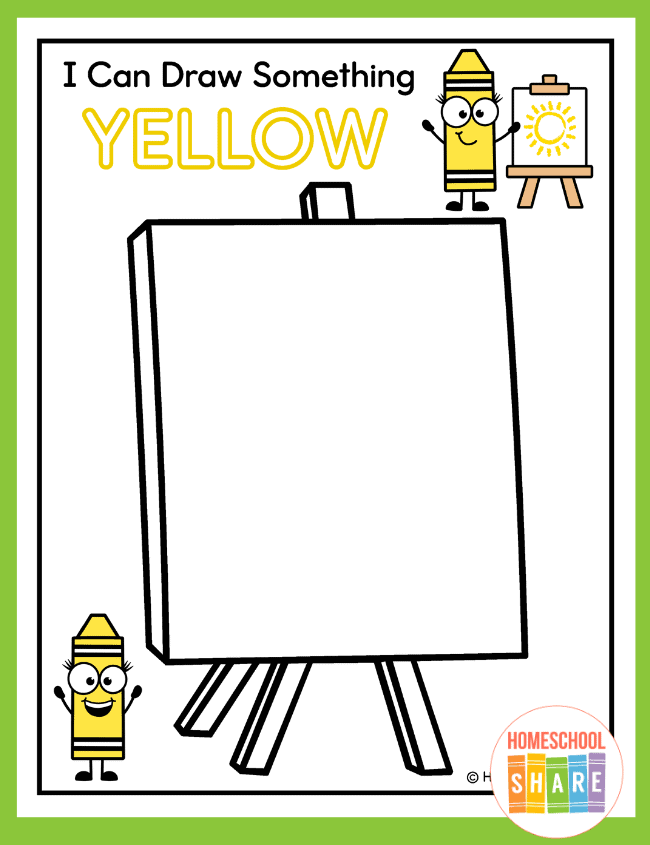 My drawing of Yellow