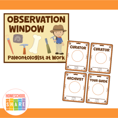 Free Dinosaur Dramatic Play Printables - Homeschool Share