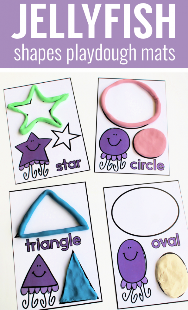 16 Playdoh Mats Printable Shapes for Preschoolers  Playdough learning  activities, Shape activities preschool, Printable shapes