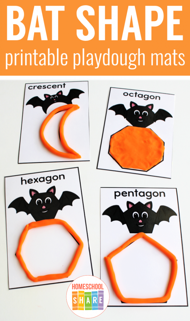 Halloween Printable Playdough Mat | SageLearningSystems