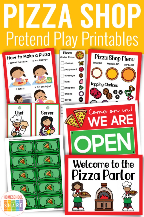 Pizza Shop Dramatic Play Homeschool Share Pizza Shop Dramatic Play Homeschool Share
